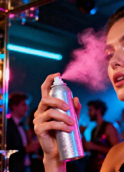 ما هو المبدأ وراء رذاذ إعداد المكياج؟